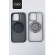 URR iPhone 15 Pro Perfume Magsafe Standlı Kapak - Siyah URR iPhone 15 Pro Perfume Magsafe Standlı Kapak - Siyah