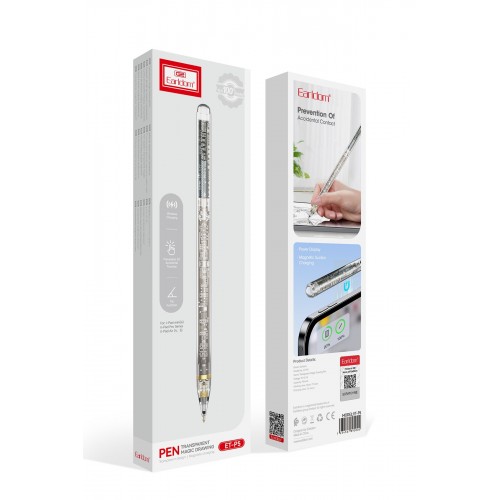 Earldom P5 Transparan Dokunmatik Stylus Kalem - Beyaz Earldom P5 Transparan Dokunmatik Stylus Kalem - Beyaz