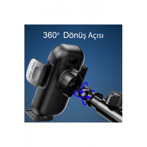 Yesido C197 2in1 Izgara Klipsli ve Yapışkanlı 360 Derece Ayarlanabilir Cam Yüzeyli 15W Kablosuz Şarjlı Araç Tutucu - Siyah Yesido C197 2in1 Izgara Klipsli ve Yapışkanlı 360 Derece Ayarlanabilir Cam Yüzeyli 15W Kablosuz Şarjlı Araç Tutucu - Siyah