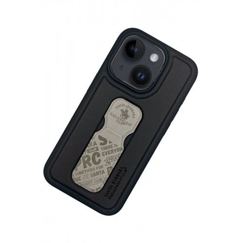 Santa Barbara Polo Racquet Club iPhone 15 Blaise Stand Kapak - Beyaz Santa Barbara Polo Racquet Club iPhone 15 Blaise Stand Kapak - Beyaz