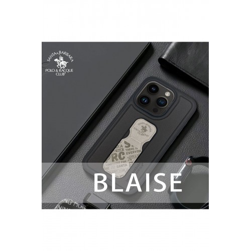 Santa Barbara Polo Racquet Club iPhone 15 Pro Max Blaise Stand Kapak - Mor Santa Barbara Polo Racquet Club iPhone 15 Pro Max Blaise Stand Kapak - Mor