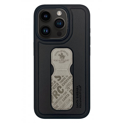 Santa Barbara Polo Racquet Club iPhone 15 Pro Max Blaise Stand Kapak - Beyaz Santa Barbara Polo Racquet Club iPhone 15 Pro Max Blaise Stand Kapak - Beyaz
