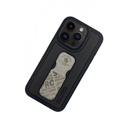 Santa Barbara Polo Racquet Club iPhone 15 Pro Max Blaise Stand Kapak - Beyaz Santa Barbara Polo Racquet Club iPhone 15 Pro Max Blaise Stand Kapak - Beyaz