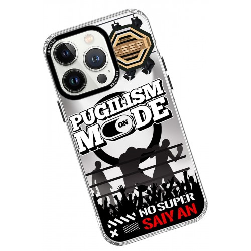 Keep Off iPhone 15 Pro Max Arena Fighting Magsafe Kapak - Attack Keep Off iPhone 15 Pro Max Arena Fighting Magsafe Kapak - Attack