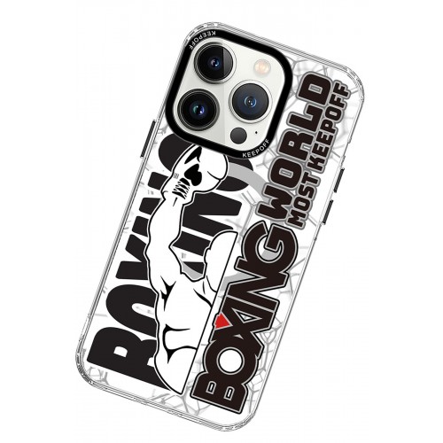 Keep Off iPhone 15 Pro Max Arena Fighting Magsafe Kapak - Win Keep Off iPhone 15 Pro Max Arena Fighting Magsafe Kapak - Win