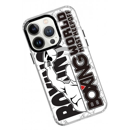 Keep Off iPhone 15 Pro Max Arena Fighting Magsafe Kapak - Win Keep Off iPhone 15 Pro Max Arena Fighting Magsafe Kapak - Win