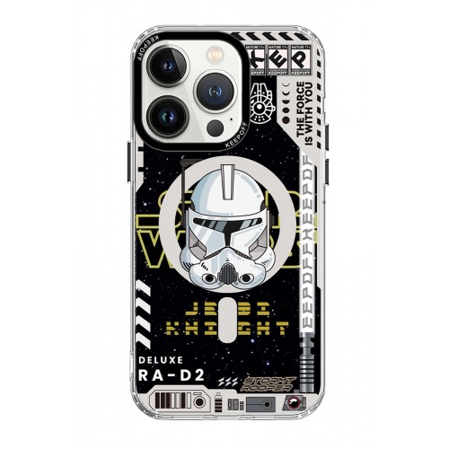 Keep Off iPhone 15 Pro Max DNA Magsafe Kapak - Jedi Knight Keep Off iPhone 15 Pro Max DNA Magsafe Kapak - Jedi Knight
