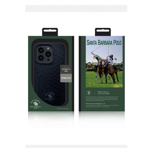 Santa Barbara Polo Racquet Club iPhone 14 Pro Max Knight Deri Kapak - Mor Santa Barbara Polo Racquet Club iPhone 14 Pro Max Knight Deri Kapak - Mor