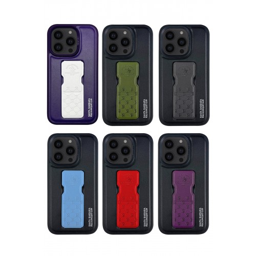 Santa Barbara Polo Racquet Club iPhone 13 Pro Parker Stand Kapak - Sarı Santa Barbara Polo Racquet Club iPhone 13 Pro Parker Stand Kapak - Sarı