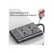 Yesido MC08 10in1 6 Adet Usb ve 4 Adet Priz Dönüştürücü 1.8M - Siyah