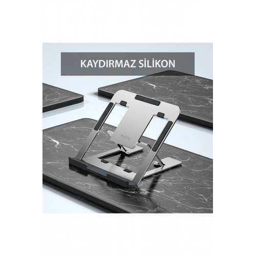 Yesido LP02 Ayarlanabilir Laptop Standı - Gümüş Yesido LP02 Ayarlanabilir Laptop Standı - Gümüş
