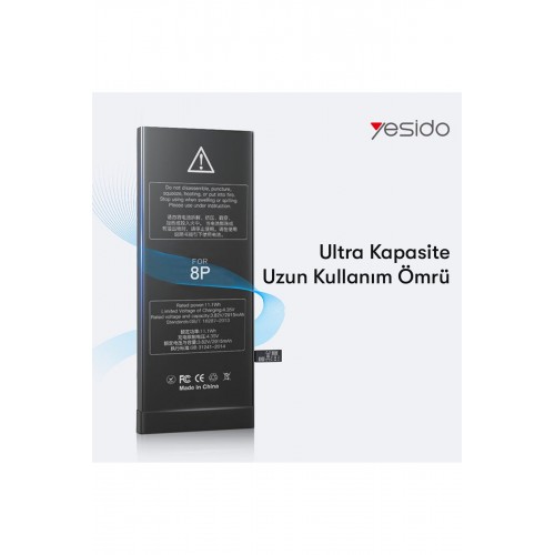 Yesido iPhone XR Uyumlu Batarya Yesido iPhone XR Uyumlu Batarya