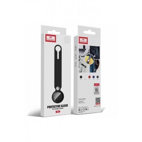 Earldom S6 Kopçalı Silikon Airtag Kılıfı - Yeşil Earldom S6 Kopçalı Silikon Airtag Kılıfı - Yeşil