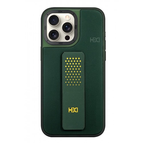 HDD iPhone 15 Pro Max HBC-239 Colombo Standlı Kapak - Koyu Yeşil HDD iPhone 15 Pro Max HBC-239 Colombo Standlı Kapak - Koyu Yeşil