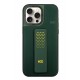 HDD iPhone 15 Pro Max HBC-239 Colombo Standlı Kapak - Koyu Yeşil HDD iPhone 15 Pro Max HBC-239 Colombo Standlı Kapak - Koyu Yeşil