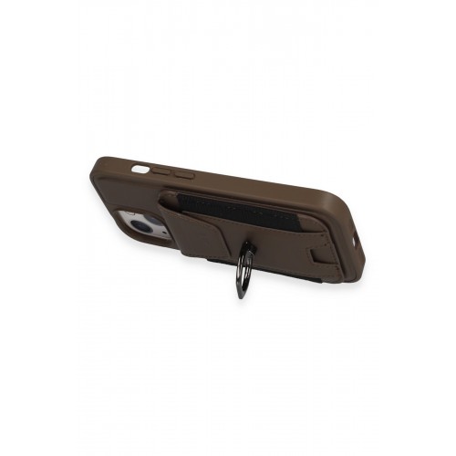 HDD iPhone 15 HBC-228 Havana Magnet Kartvizitli Kapak - Titan Gri HDD iPhone 15 HBC-228 Havana Magnet Kartvizitli Kapak - Titan Gri