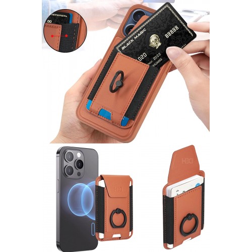 HDD iPhone 15 HBC-228 Havana Magnet Kartvizitli Kapak - Derin Mor HDD iPhone 15 HBC-228 Havana Magnet Kartvizitli Kapak - Derin Mor