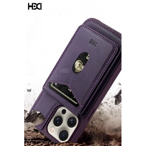 HDD iPhone 15 Pro Max HBC-246 Ottawa Magnet Kartvizitli Standlı Kapak - Lacivert HDD iPhone 15 Pro Max HBC-246 Ottawa Magnet Kartvizitli Standlı Kapak - Lacivert