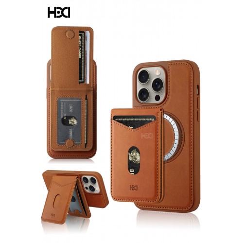 HDD iPhone 15 Pro Max HBC-246 Ottawa Magnet Kartvizitli Standlı Kapak - Lacivert HDD iPhone 15 Pro Max HBC-246 Ottawa Magnet Kartvizitli Standlı Kapak - Lacivert