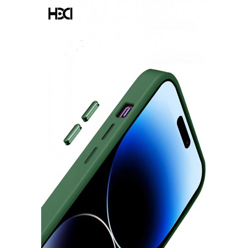 HDD iPhone 15 Pro HBC-201 Salvador Simli Kapak - Lacivert HDD iPhone 15 Pro HBC-201 Salvador Simli Kapak - Lacivert