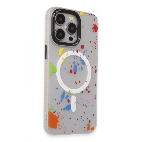 Joko iPhone 14 Pro Colorful Magsafe Kapak - Şeffaf Joko iPhone 14 Pro Colorful Magsafe Kapak - Şeffaf