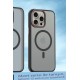 Movenchy iPhone 15 Pro Kılıf Radyant Magsafe Kapak - Siyah Movenchy iPhone 15 Pro Kılıf Radyant Magsafe Kapak - Siyah