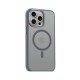 Movenchy iPhone 15 Pro Kılıf Radyant Magsafe Kapak - Titan Gri Movenchy iPhone 15 Pro Kılıf Radyant Magsafe Kapak - Titan Gri