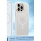 Movenchy iPhone 15 Pro Kılıf Radyant Magsafe Kapak - Beyaz Movenchy iPhone 15 Pro Kılıf Radyant Magsafe Kapak - Beyaz