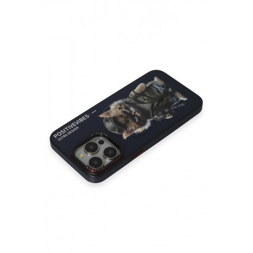 Joko iPhone 15 Pro Max Fun Magsafe Kapak - Lacivert Joko iPhone 15 Pro Max Fun Magsafe Kapak - Lacivert