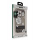 Movenchy iPhone 15 Terra Desenli Kapak - Gri - 3