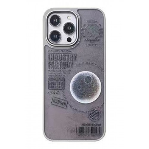 Movenchy iPhone 15 Pro Terra Desenli Kapak - Siyah - 2 Movenchy iPhone 15 Pro Terra Desenli Kapak - Siyah - 2