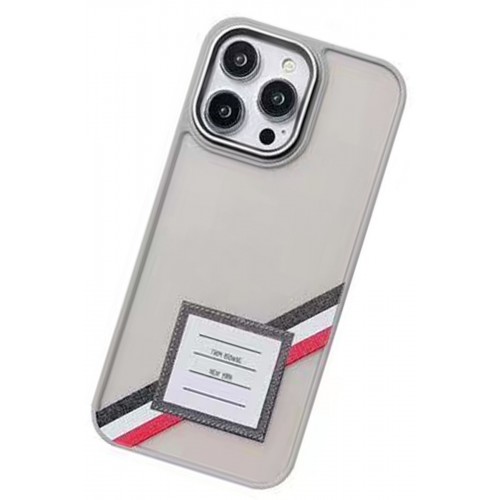 Movenchy iPhone 15 Pro Terra Desenli Kapak - Gri - 1 Movenchy iPhone 15 Pro Terra Desenli Kapak - Gri - 1