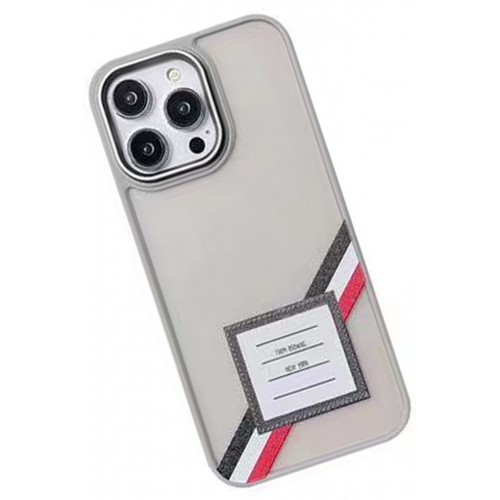 Movenchy iPhone 15 Pro Terra Desenli Kapak - Gri - 1 Movenchy iPhone 15 Pro Terra Desenli Kapak - Gri - 1