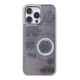 Movenchy iPhone 15 Pro Max Terra Desenli Kapak - Siyah - 2