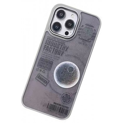 Movenchy iPhone 15 Pro Max Terra Desenli Kapak - Siyah - 2 Movenchy iPhone 15 Pro Max Terra Desenli Kapak - Siyah - 2