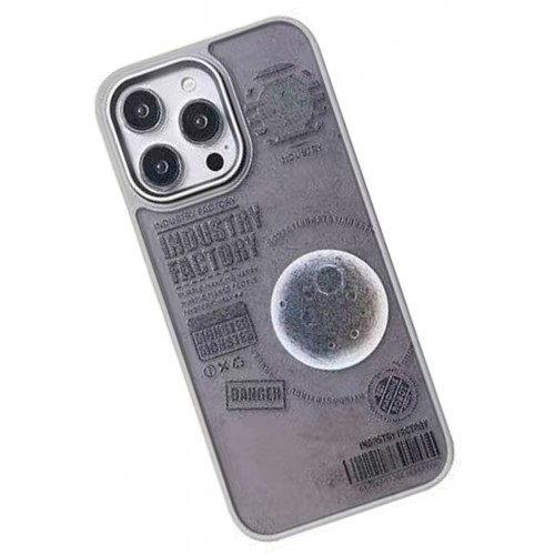 Movenchy iPhone 15 Pro Max Terra Desenli Kapak - Siyah - 2 Movenchy iPhone 15 Pro Max Terra Desenli Kapak - Siyah - 2