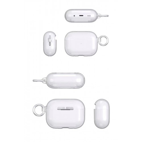 Movenchy Airpods Pro 2 (2.nesil) Shell Kılıf - Siyah Movenchy Airpods Pro 2 (2.nesil) Shell Kılıf - Siyah