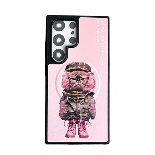 Joko Samsung Galaxy S24 Ultra Fun Magsafe Kapak - Pembe Joko Samsung Galaxy S24 Ultra Fun Magsafe Kapak - Pembe