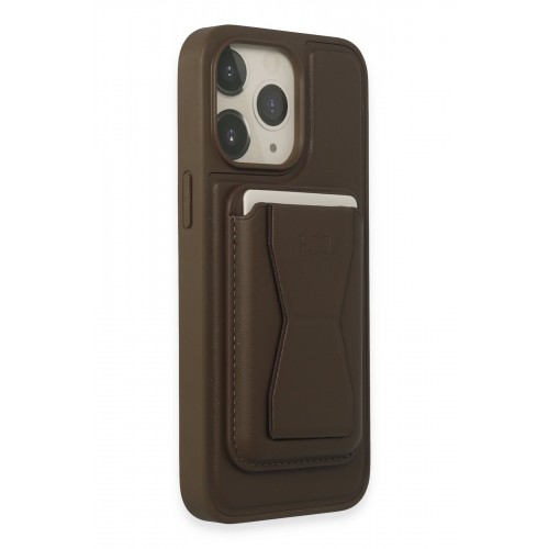 HDD iPhone 14 Pro Max Kılıf HD Deri Luxury Magnet Kartvizitli Kapak - Gri HDD iPhone 14 Pro Max Kılıf HD Deri Luxury Magnet Kartvizitli Kapak - Gri