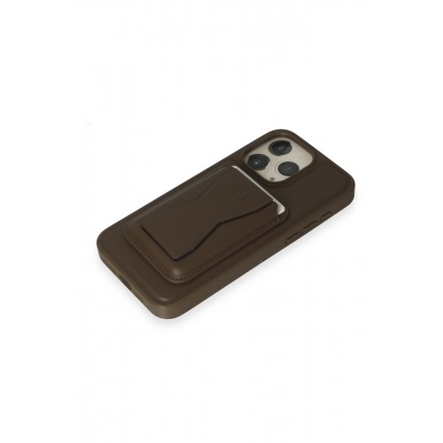 HDD iPhone 14 Pro Max Kılıf HD Deri Luxury Magnet Kartvizitli Kapak - Gri HDD iPhone 14 Pro Max Kılıf HD Deri Luxury Magnet Kartvizitli Kapak - Gri