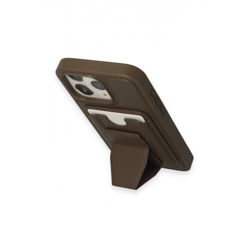 HDD iPhone 14 Pro Max Kılıf HD Deri Luxury Magnet Kartvizitli Kapak - Gri HDD iPhone 14 Pro Max Kılıf HD Deri Luxury Magnet Kartvizitli Kapak - Gri