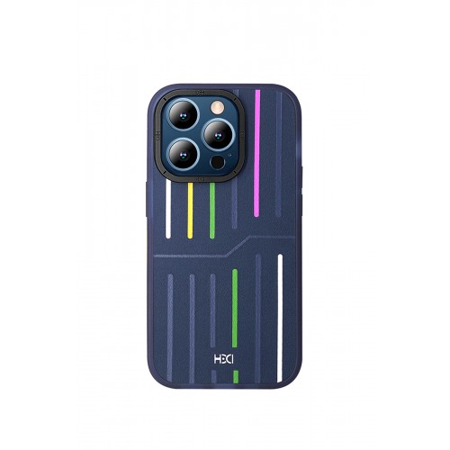 HDD iPhone 15 Pro Max Kılıf HBC-221 Roma Kapak - Lacivert HDD iPhone 15 Pro Max Kılıf HBC-221 Roma Kapak - Lacivert