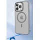 Joko iPhone 15 Kılıf Flet Lens Magsafe Kapak - Derin Mor Joko iPhone 15 Kılıf Flet Lens Magsafe Kapak - Derin Mor