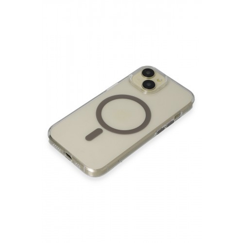 Joko iPhone 15 Bubble Magsafe Kapak - Titan Gri Joko iPhone 15 Bubble Magsafe Kapak - Titan Gri