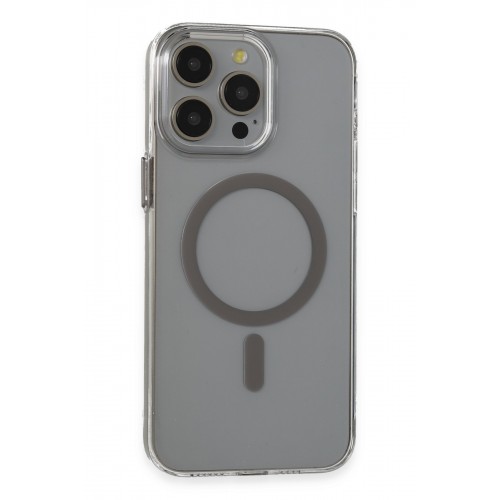 Joko iPhone 15 Pro Max Bubble Magsafe Kapak - Titan Gri Joko iPhone 15 Pro Max Bubble Magsafe Kapak - Titan Gri