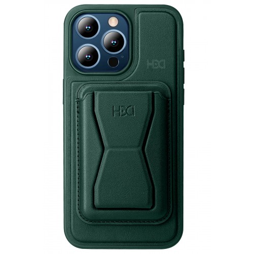 HDD iPhone 15 Pro Max Kılıf HD Deri Luxury Magnet Kartvizitli Kapak - Koyu Yeşil HDD iPhone 15 Pro Max Kılıf HD Deri Luxury Magnet Kartvizitli Kapak - Koyu Yeşil