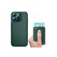 HDD iPhone 15 Pro Max Kılıf HD Deri Luxury Magnet Kartvizitli Kapak - Koyu Yeşil HDD iPhone 15 Pro Max Kılıf HD Deri Luxury Magnet Kartvizitli Kapak - Koyu Yeşil