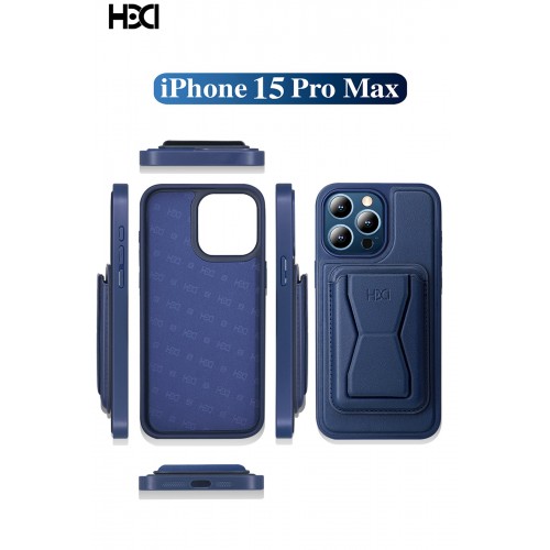 HDD iPhone 15 Pro Max Kılıf HD Deri Luxury Magnet Kartvizitli Kapak - Koyu Yeşil HDD iPhone 15 Pro Max Kılıf HD Deri Luxury Magnet Kartvizitli Kapak - Koyu Yeşil