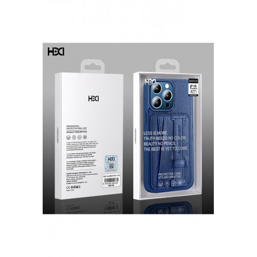 HDD iPhone 15 Pro Kılıf HD Deri Kartvizitli Kapak - Siyah HDD iPhone 15 Pro Kılıf HD Deri Kartvizitli Kapak - Siyah