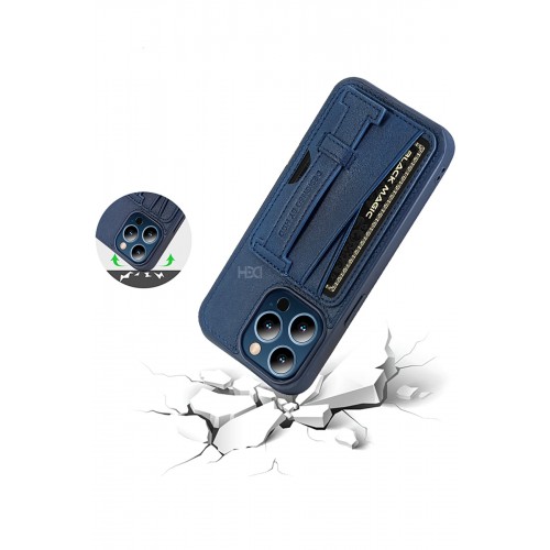 HDD iPhone 15 Pro Kılıf HD Deri Kartvizitli Kapak - Siyah HDD iPhone 15 Pro Kılıf HD Deri Kartvizitli Kapak - Siyah